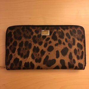 Dolce & Gabbana Leopard Wallet